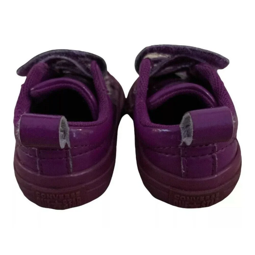 Converse One Star Size 3 Infant Toddler Medium Purple Low Top Synthetic 762523C
